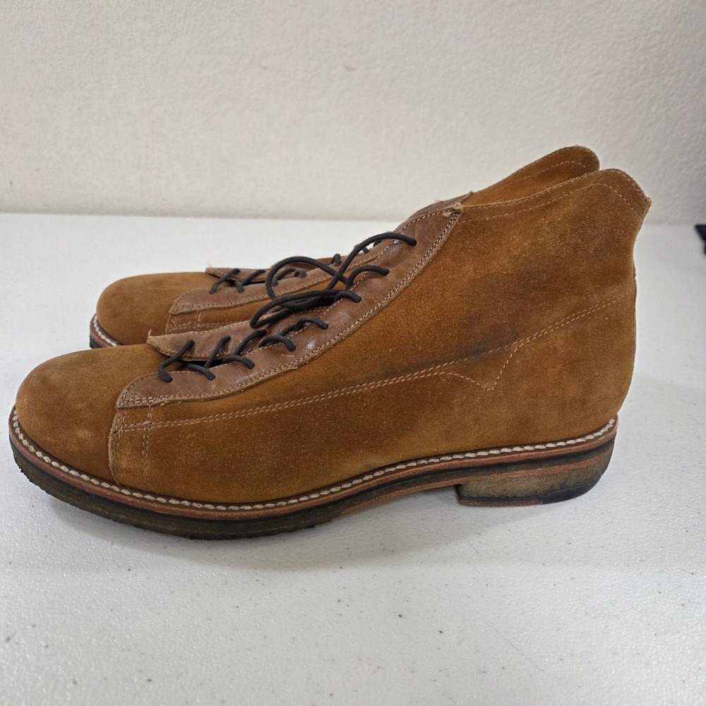 Two24 by Ariat Mens Brown Suede‎ Lace Up Ankle Boots 10022640 Size 9 D